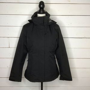 New White Sierra Trifecta Interchange Jacket Black